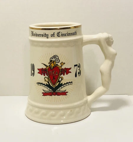 ￼Vintage 1973 University Of Cincinnati beer mug Cap’n  Buck (Rare) Cover