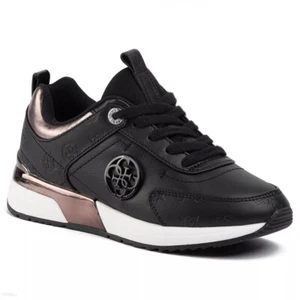 Guess Scarpe Sneakers Donna Logo 4G Colore Nero - Foto 1 di 7