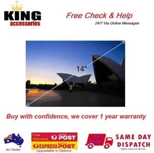 14" IPS FHD Screen Upgrade Compatible BOE NT140FHM-N45 V8.0, V8.1 Ultra Slim - Picture 1 of 2