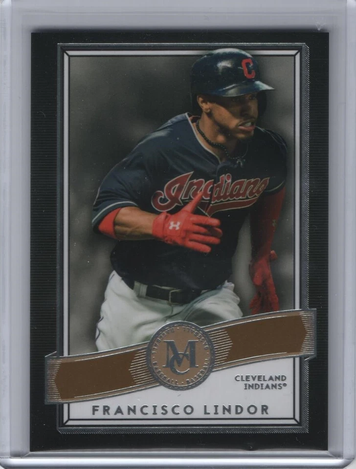 2016 Topps Museum Collection Copper Parallel #63 Francisco Lindor - Image 1 of 1