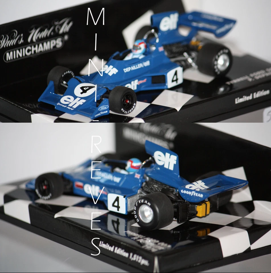 Minichamps F1 Tyrrell Ford 007 1974 P. Depailler 1/43 400740004 - Photo 1/1