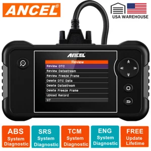 Automotive Scanner Engine Code Reader ABS SRS Transmission OBD2 Diagnostic Tool - Picture 1 of 14