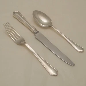 DUBARRY Design George Butler Sheffield Silver Service Cutlery Forks & Spoons - Picture 1 of 6