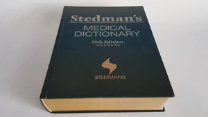 Stedman's Medical Dictionary 25th Edition Illustrated - Williams & Wilkins 1990 - Picture 1 of 12
