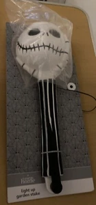DISNEY NIGHTMARE BEFORE CHRISTMAS GARDEN STAKE HALLOWEEN PROP JACK SKELLINGTON - Picture 1 of 9