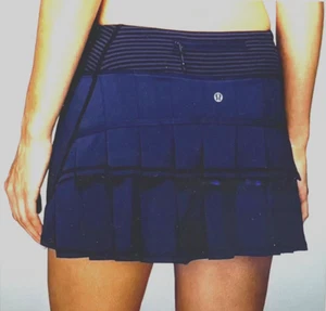 LULULEMON MOST POPULAR HARD-TO-FIND DISCONTINUED Women's Pace-Setter Skirt - 4 - Picture 1 of 5