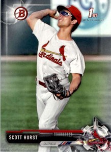 2017 Bowman Draft #BD-126 Scott Hurst Cardinals