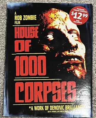 House of 1000 Corpses (DVD) Rob Zombie Horror Sid Haig Bill Moseley Sheri Moon - Image 1 of 4