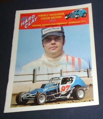 1977 Orange County Fair Speedway Dirt Modified Program Bobby Bottcher - Image 1 of 4