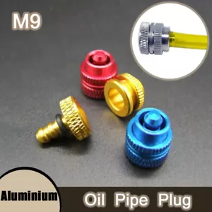 M9 Oil Pipe Plug Aluminum Model Aircraft Oil Pipe Plug Fuel Nozzle Oil Pipe Plug - Picture 1 of 6
