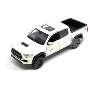 2023 Toyota Tacoma 1:27 Scale Diecast Model White by Maisto - Picture 1 of 2