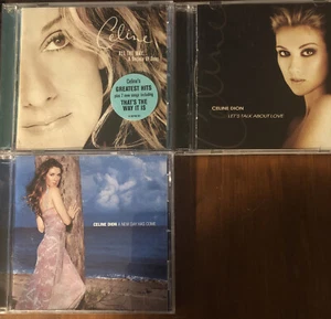 Celine Dion 3 CD set A new Day has Come, All the Way & Lets talk about love  - Imagen 1 de 8