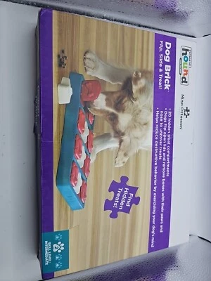 Juguete rompecabezas NINA OTTOSSON Outward Hound nivel 2 perro ladrillo abatible, deslizable y golosina Foto 1 de 3