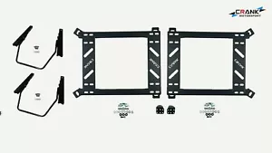 1x Crank BMW E36 E46 Seat rail package suit BRIDE RECARO SPARCO - Picture 1 of 7