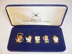 1988 OLYMPIC GAMES SEOUL Mascot Pins Set from PRESIDENT OF THE REPUBLIC OF KOREA
