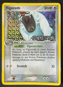 GCC Pokemon 2005 Vigoroth EX Deoxys 50/107 Olo STAMPATO LP Leggermente Giocato+ - Foto 1 di 23