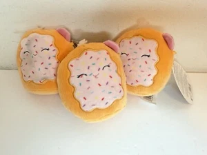 Squishmallows para mascotas FRESA juguete chirriante perro LOTE DE 3 nuevos con etiquetas [c] - Imagen 1 de 5