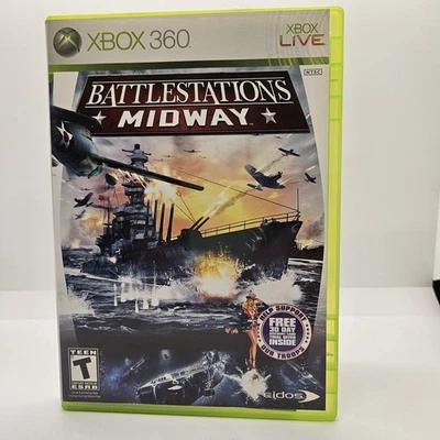 Battlestations Midway (Xbox 360, 2007) Complete CIB Eidos - Image 1 of 3