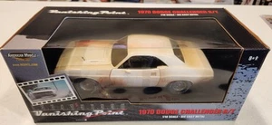 Dodge Challenger R/T 1970 American Muscle Vanishing Point ERTL 2002 1:18 Hemi - Imagen 1 de 2