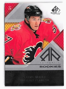 2007-08 SP Game Used #178 Tomi Maki #/999 Calgary Flames Rookie SP - Bild 1 von 2