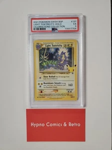 POKÉMON LIGHT TOXTRICITY-HOLO CELEBRATIONS PSA 5 - Picture 1 of 9