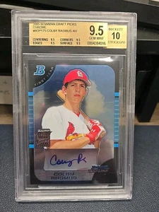 2005 Bowman Chrome Colby Rasmus Autograph Rookie BGS 9.5 w 10 Auto - Picture 1 of 2