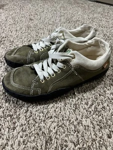 SIMPLE Green Eco Sneaks Hemp Canvas Sz 8.5 Casual Tie Shoes Y2K - Picture 1 of 8