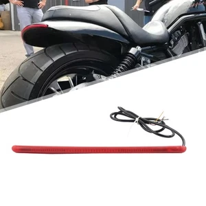 Integrated Rear Mudguard Light Bar For Harley VRSC VRSCAW VRSCD 2002-2017 - Picture 1 of 14