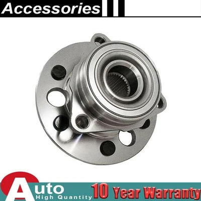 Buje de cojinete de rueda delantera para Chevy GMC K1500 K2500 1988 1990-1994 Yukon 4x4 6 orejetas Foto 1 de 4