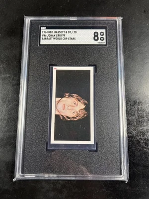 1974 Bassett Estrelas da Copa do Mundo Johan Cruyff #46 Nome Errado como Johann RC SGC 8 - Imagem 1 de 2