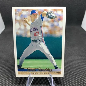 Scott Scudder 1993 Upper Deck Series 1 #208 Cleveland Indians - Picture 1 of 2