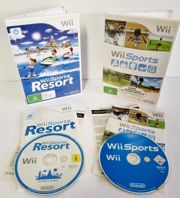 Wii Sports & Wii Sports Resort Bundle | Nintendo Wii or Wii U - Image 1 of 4