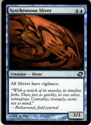 MTG Synchronous Sliver NEARMINT NM / Magic The Gathering : Planar Chaos - Image 1 of 2