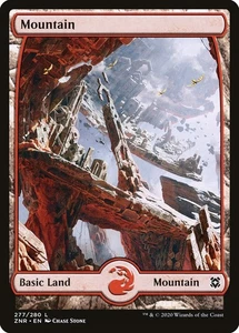 Mountain (277) [Zendikar Rising] casi como nuevo - Imagen 1 de 1