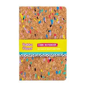 Pukka Pad, Pukka Planet A5 Cork Softcover Lined Notebook – Casebound Journal wit - Picture 1 of 7