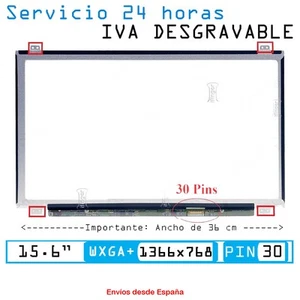 Pantalla para Acer Aspire E5-573g-57uu 15.6 sLIM 1366X768 30pin EDP ORIGEN ES... - Imagen 1 de 6