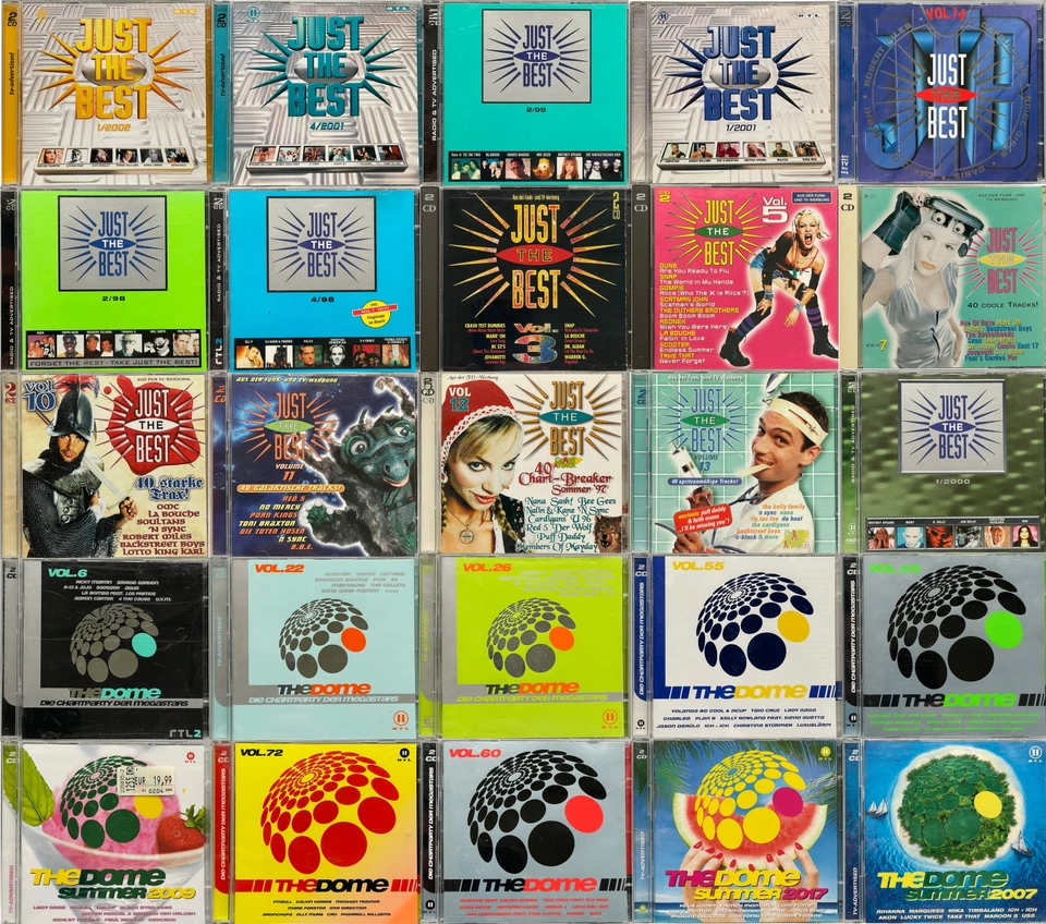 Just The Best / The Dome - Sampler Auswahl aus Sammlung + Multirabatt - Bild 1 von 1