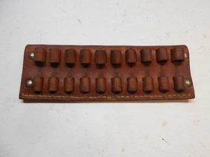 Leder 10 Rund 30/06 308 Größe Munitionsschale Patronenhalter für Gürtel - Bild 1 von 4