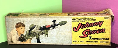 1964 Topper Toys Johnny Seven One Man Army w box,NOS NEW OLD STOCK RARITY!! DV - Image 1 of 4