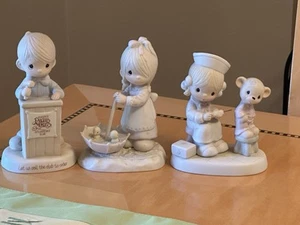Lot of 3 Precious Moments Collectors Club Figurines Let Love Reign Beareth All - Picture 1 of 11