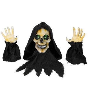 Northlight Spooky Town 8" LED Grim Reaper Outdoor Halloween Decoration - Picture 1 of 6