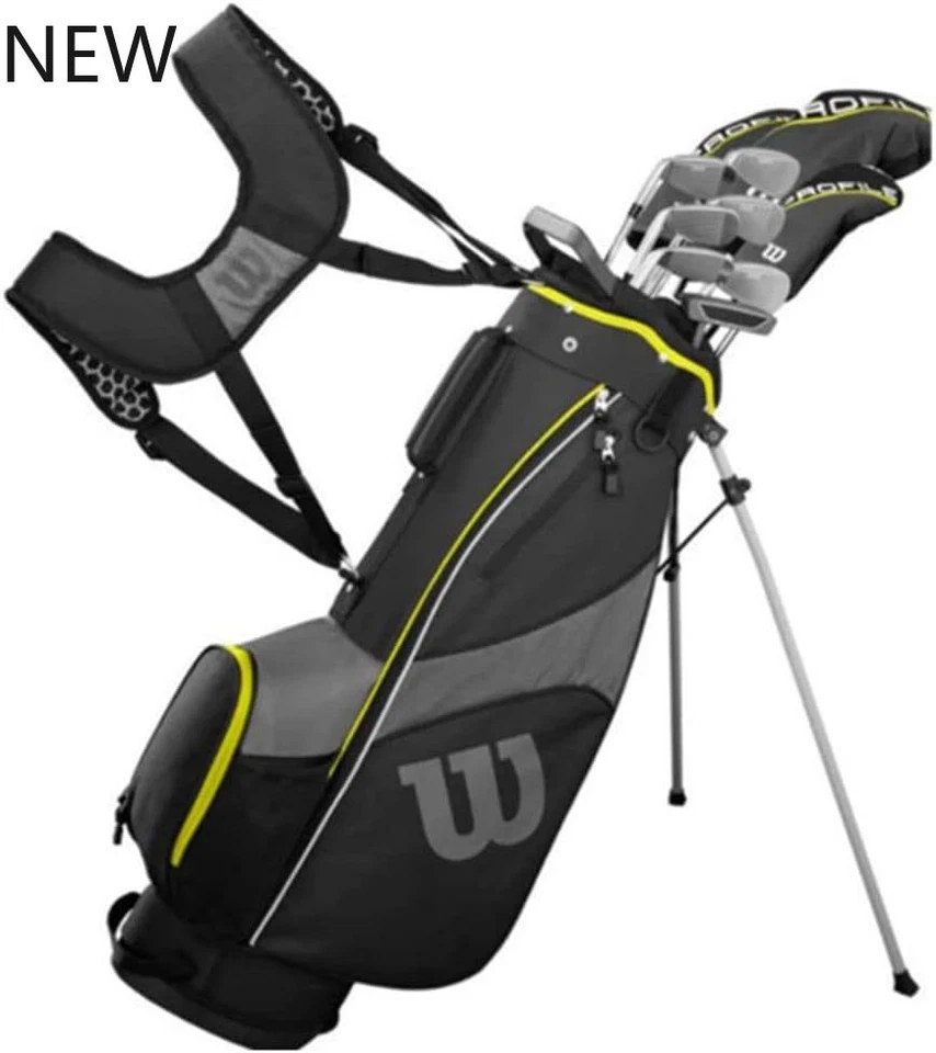 2019 Wilson Boys Profile SGI Teen Full Set RH 10 Clubs Stand Bag Standard
