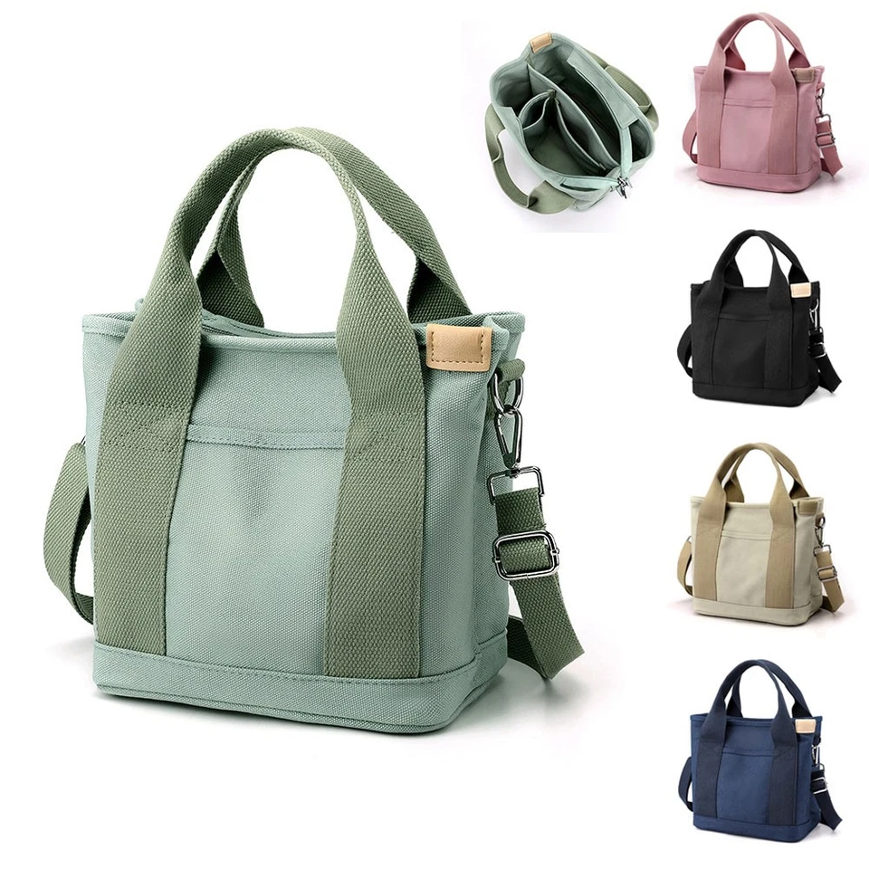 Handtasche Damen Umhängetasche Schultertasche Canvas Handbag Crossbody Tasche - Bild 1 von 4