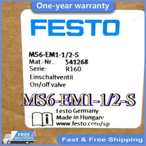 MS6-EM1-1/2-S 1 pieza nueva válvula Festo 541268 buena calidad envío rápido - Imagen 1 de 5