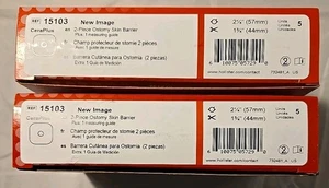 8 Hollister Ostomía Barrera de Piel 15103 Brida Plana CeraPlus 2-1/4” Exp 2030 - Imagen 1 de 2