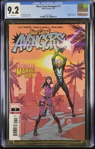 West Coast Avengers #7 CGC 9.2 1st Full Appearance of Jeff the Land Shark NM- - Bild 1 von 2
