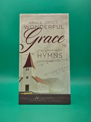 NEW Grace, Grace Wonderful Grace Hymns ~2 CD Set ~Vol. 1&2-34 Instrumental Hymns Foto 1 de 2