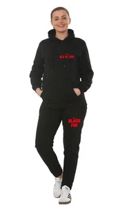 Damen Kinder 2-teiliges Trainingsanzug Lounge Sets Hoodies Jogginghose Damen Jogginganzüge  - Bild 1 von 23