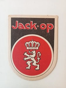 Sous Bock: Brauerei JACK OP Belgien / Untersetzer Bierdeckel Viltje - Bild 1 von 2