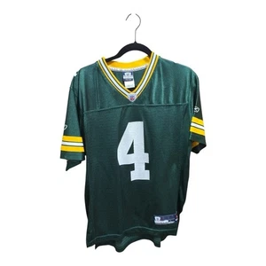 Vintage Youth Large Reebok Brett Favre #4 Green Bay Packers Jersey 1990’s - Picture 1 of 9